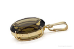Vintage WRC 12K Gold Filled Smoky Quartz PendantJewelry > Necklaces > Pendants