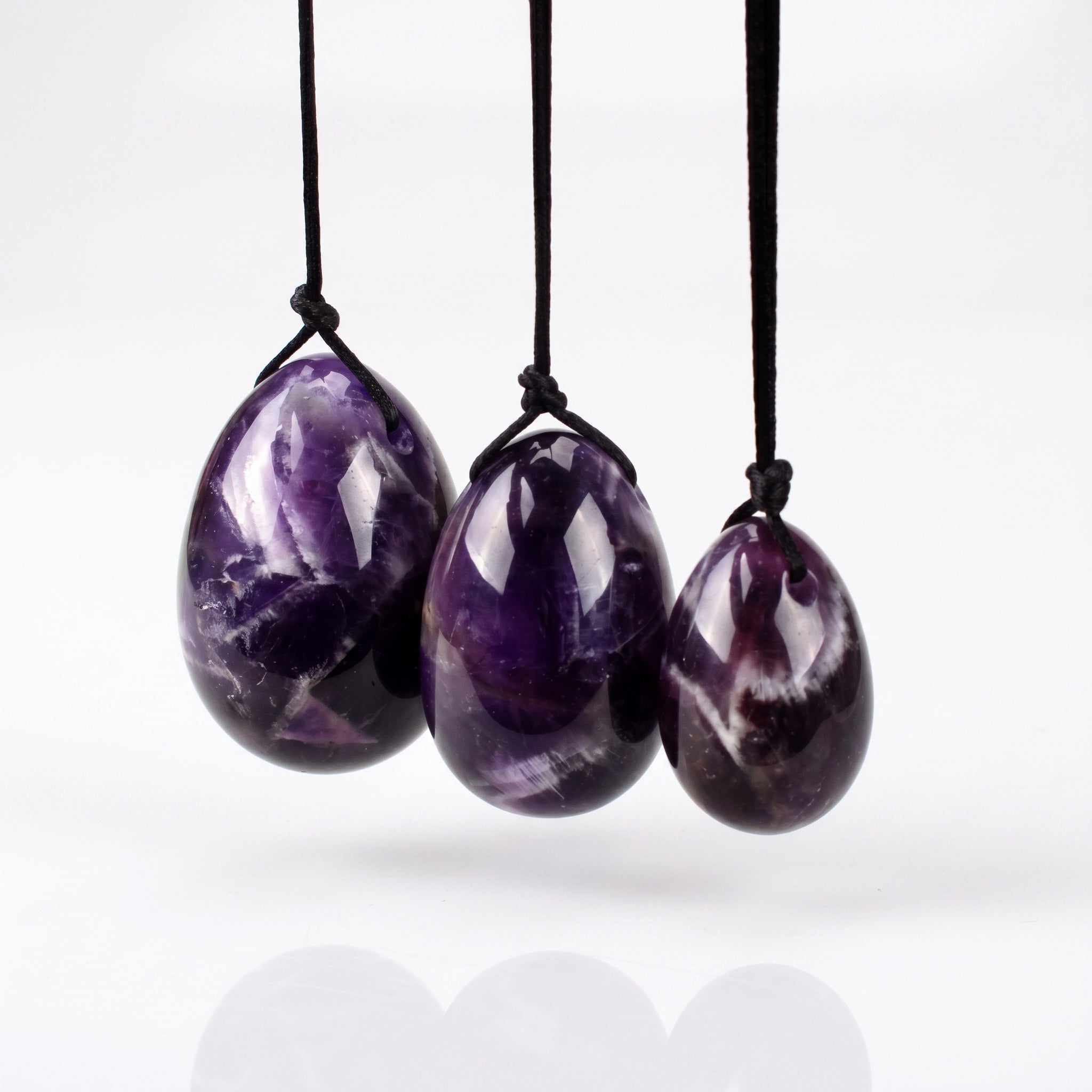 Amethyst Yoni Eggs - AtPerry's Healing Crystals