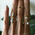 The Opal Evil Eye RingRings