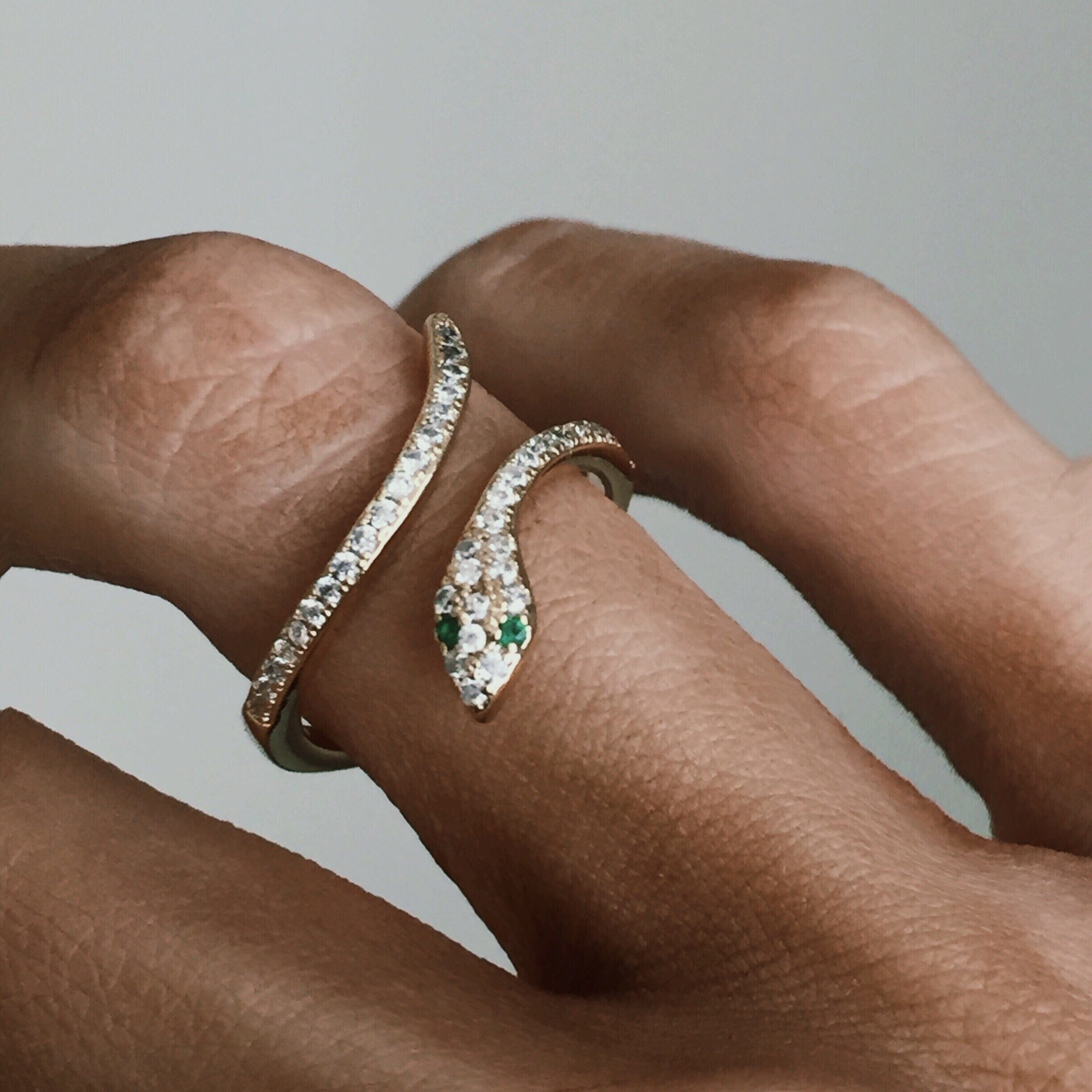 The Sylvia Serpent RingRings