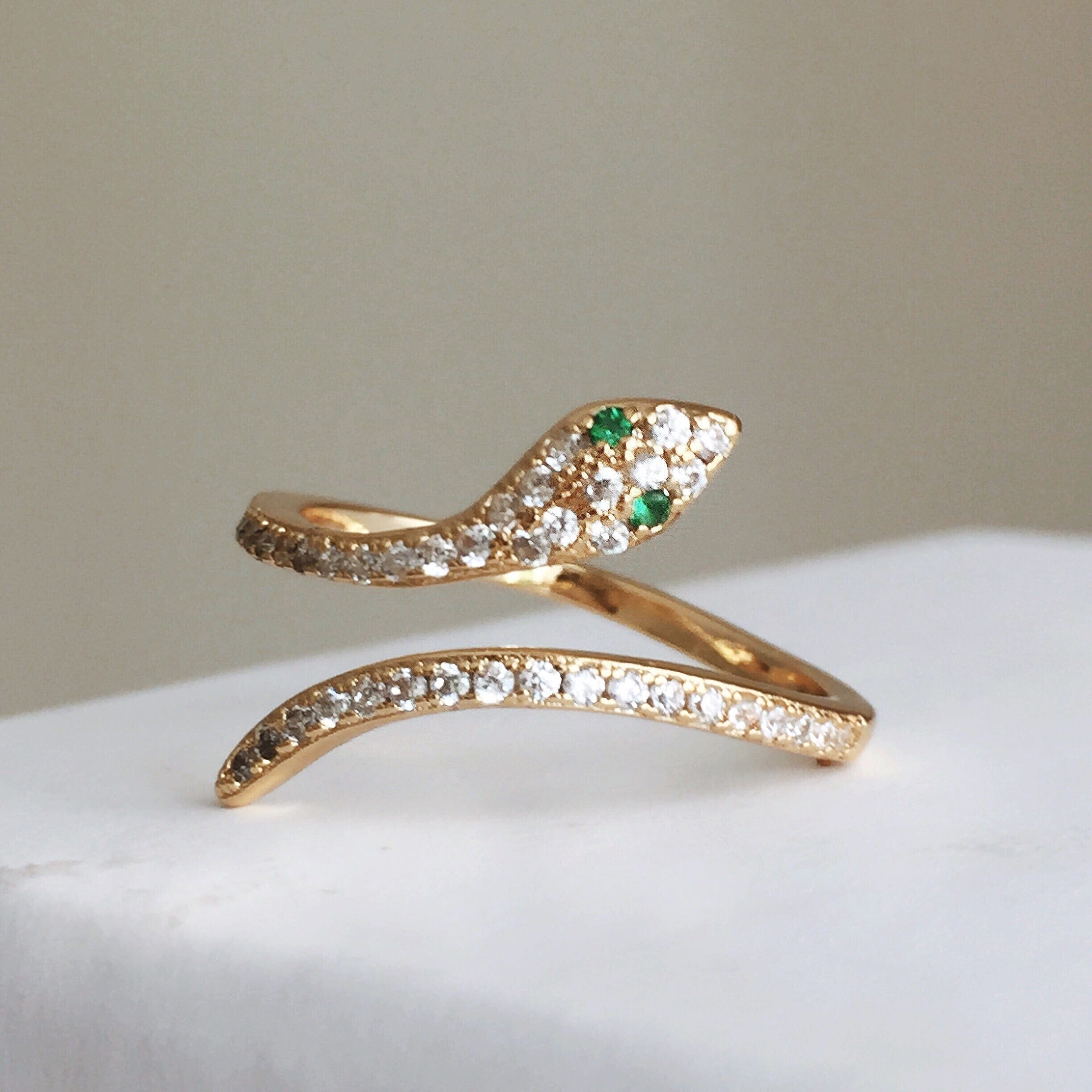 The Sylvia Serpent RingRings