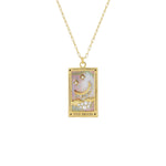 The Star Tarot Card NecklaceNecklacesThe Moon