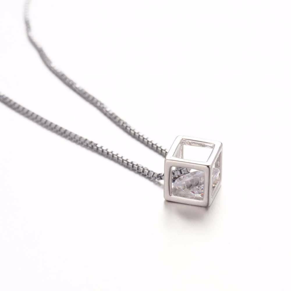 Magical Cube Pendant NecklaceNecklace