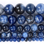 Natural Dark Blue Sodalite Beads For Jewelry MakingBeads