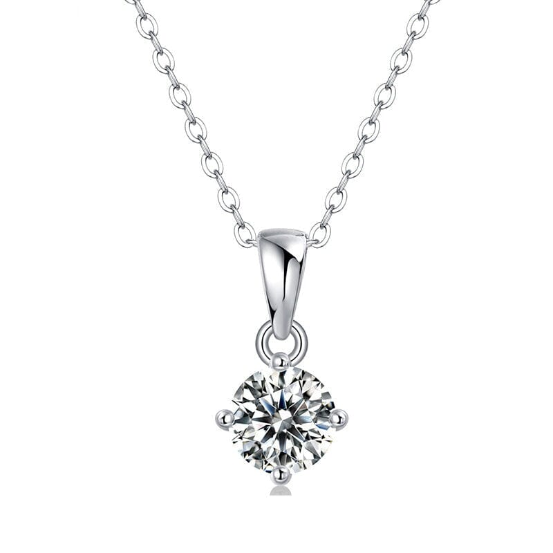 Popular Style Diamond Necklace - 925 Sterling SilverNecklace