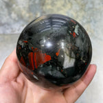 Natural African Bloodstone Crystal BallCrystal Ball