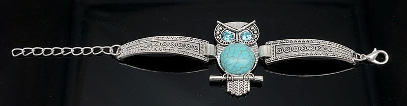 Classical Vintage Owl Turquoises BraceletBracelet