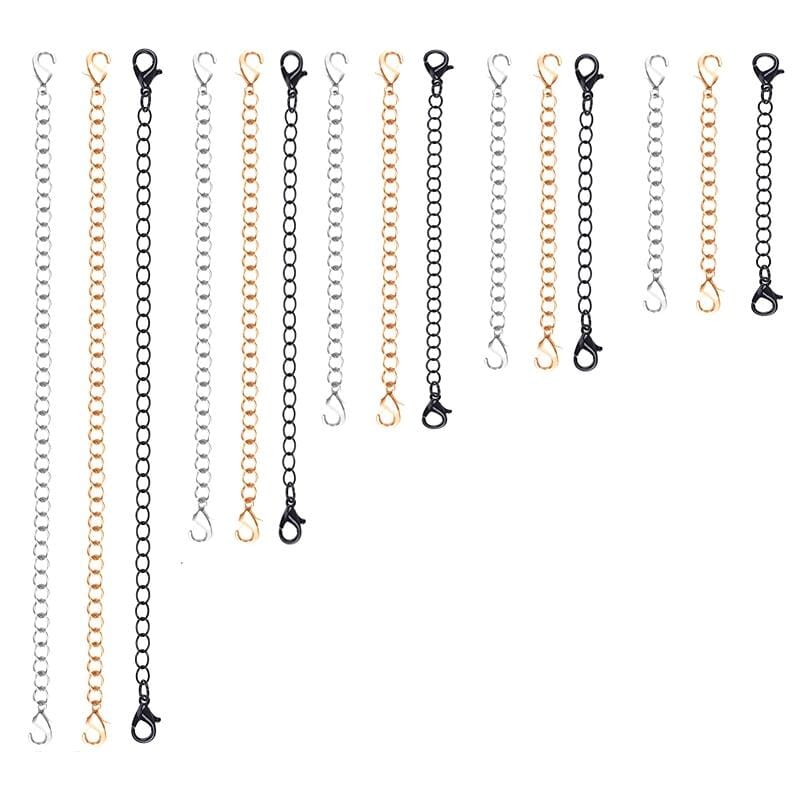 5pcs Stainless Steel Necklace/Bracelet ExtenderExtender