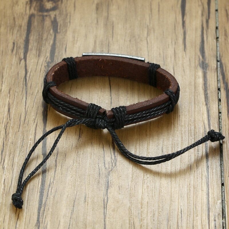 WWJD Leather What Would Jesus Do Cuff Bangle BraceletBracelet