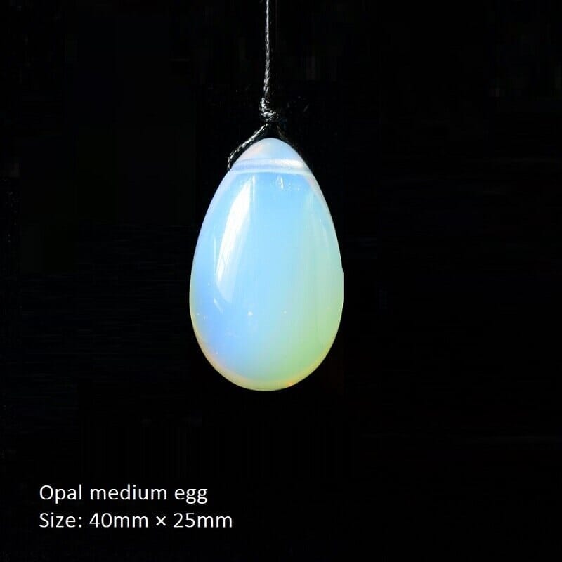 Opal Yoni Egg Crystal Sphere Women Pelvic Floor Muscle Kegel ExerciseYoni EggsMedium