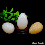Crystal Stone Yoni Egg Kegel Exercise Vginal Balls Healing MassageYoni EggsClear Quartz1Pcs