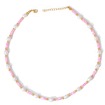 Mother of Pearl Shell NecklaceNecklace4 pink shell