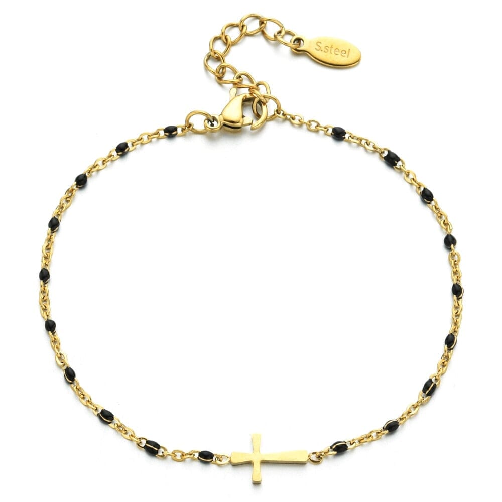 Boho Thin Style WWJD Fashion Chain BraceletBracelet