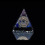 Orgone Pyramid - Lapis Lazuli Natural CrystalHome Decor