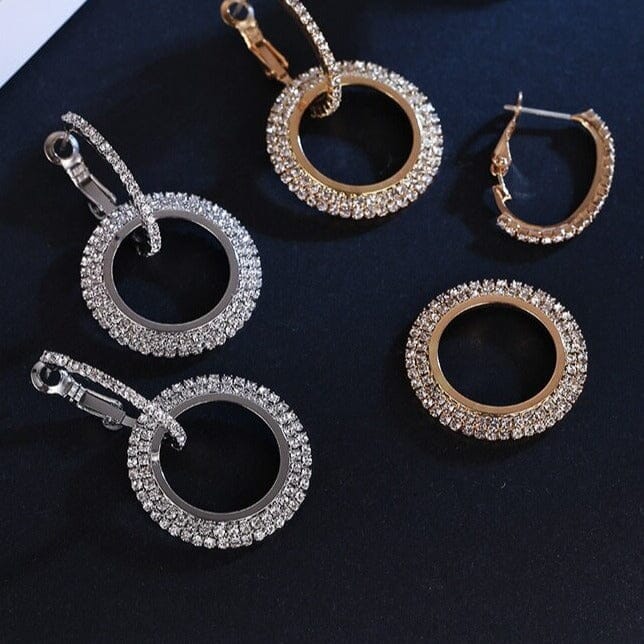 Charming Brilliant European Loop EarringsEarrings