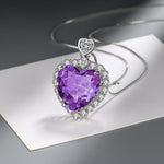 Heart of the Sea Amethyst NecklaceNecklace