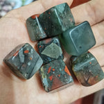 Natural Cube Quartz African Bloodstone CrystalHealing Crystal