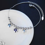 Blue Eyes Fashion Bracelet - 925 Sterling SilverBraceletsilver