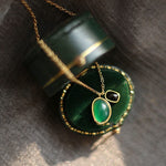 Green Black Gothic Jewelry SetJewelry SetNecklace