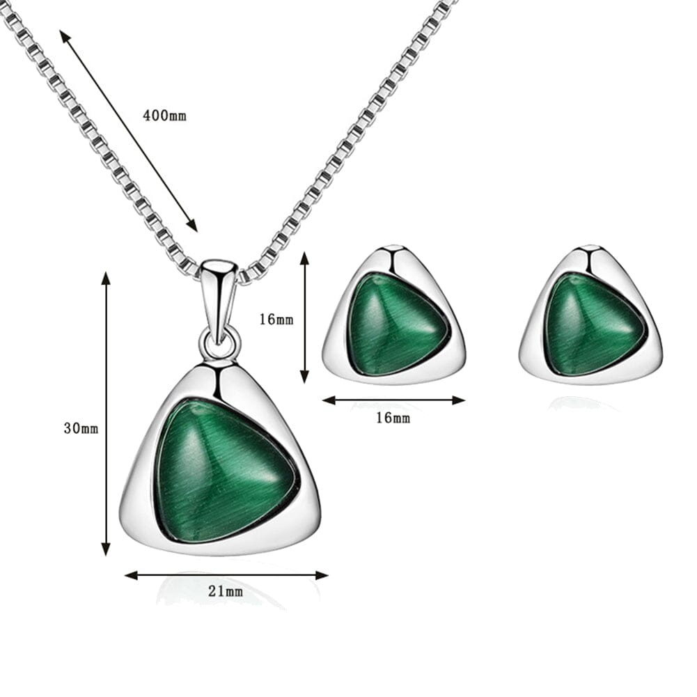 Women Faux Triangular Jewelry SetJewelry Set