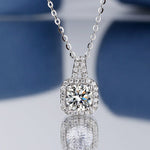 Luxury Princess Diamond Necklace - 925 Sterling SilverNecklace