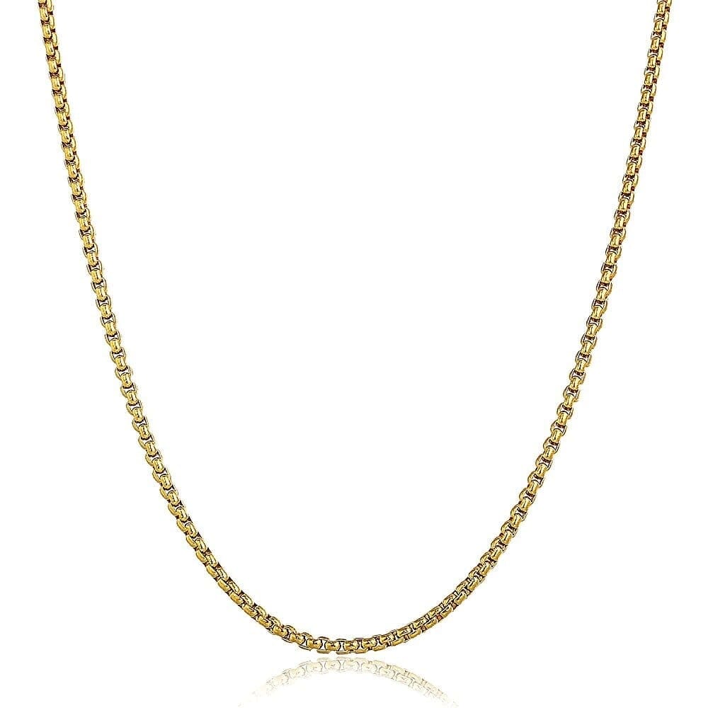 2mm Round Box Chain NecklacesNecklace
