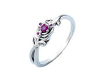 Romantic Princess Amethyst Ring - 925 Sterling SilverRing