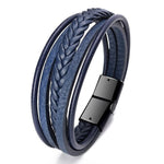 Trendy Genuine Leather Bracelets for MenBraceletStyle 15