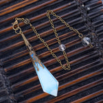 Natural Stone Pendulum PendantHealing Crystal