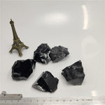 1 Piece Natural Raw Black Obsidian Quartz StoneRaw Stone