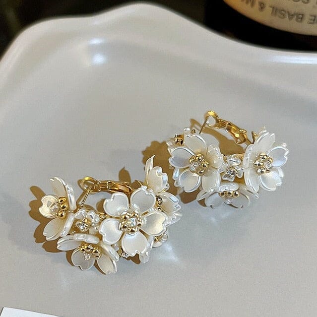 New Exquisite Flower Splicing Versatile EarringsEarrings