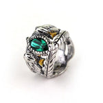 Vintage Emerald RingNecklace6