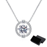 Sparkly Unique Design Diamond Necklace - 925 Sterling SilverNecklace