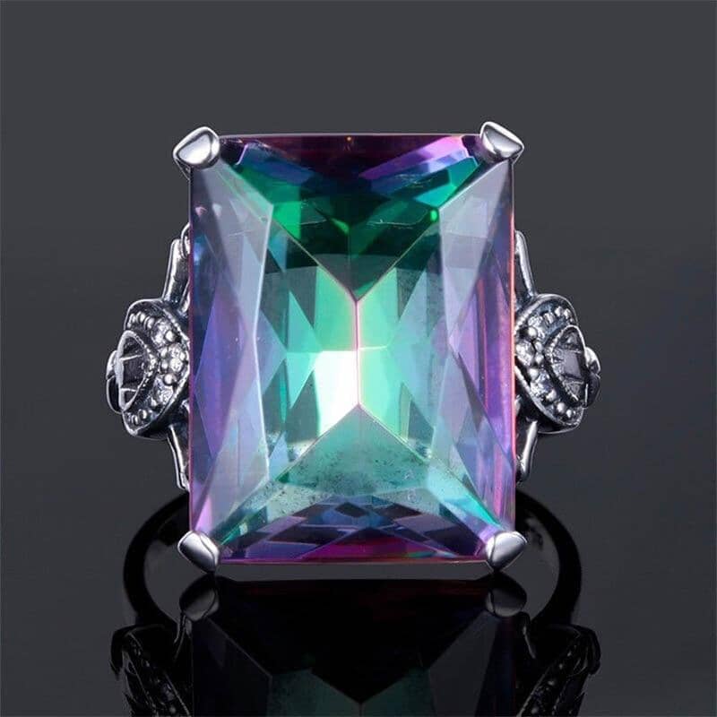 Enormous Rainbow Mystic Topaz RingRing