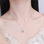 Trendy Moissanite Diamond Necklace - 925 Sterling SilverNecklace