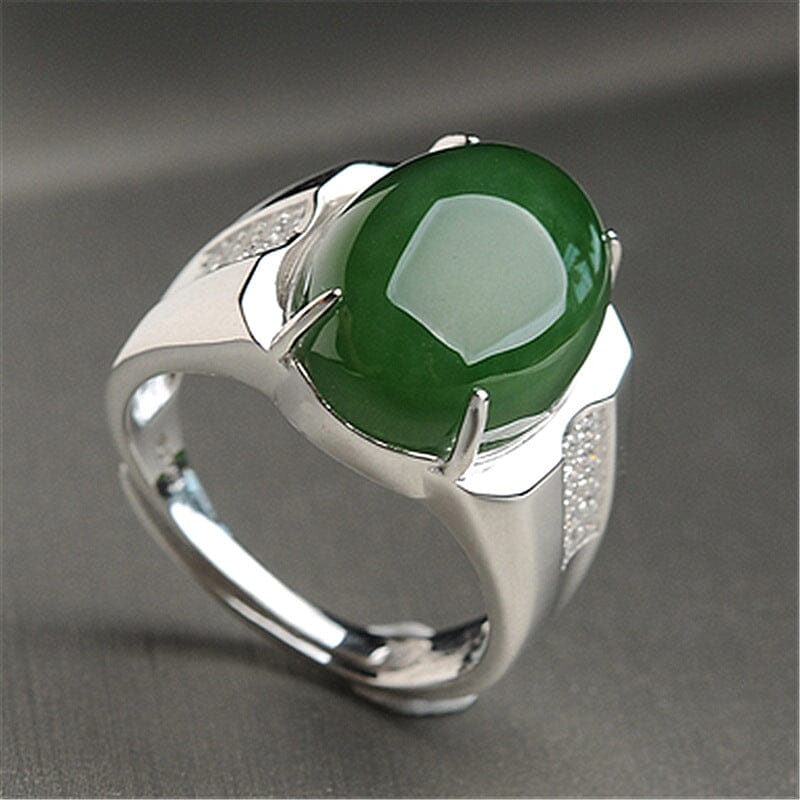 Fashion Oval Emerald RingRing