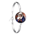 Our Lady of Guadalupe WWJD Glass Dome BraceletBracelet1