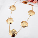 Elegant Natural Summer Beach Shell Choker NecklaceNecklace