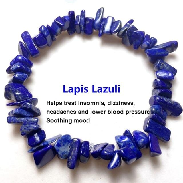 Natural Crystals Bead BraceletsBraceletLapis Lazuli