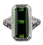 Huge Square Emerald Gemstone RingRing