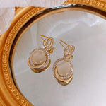Fashion Trend Charm Luxury Opal Dangle EarringsEarrings