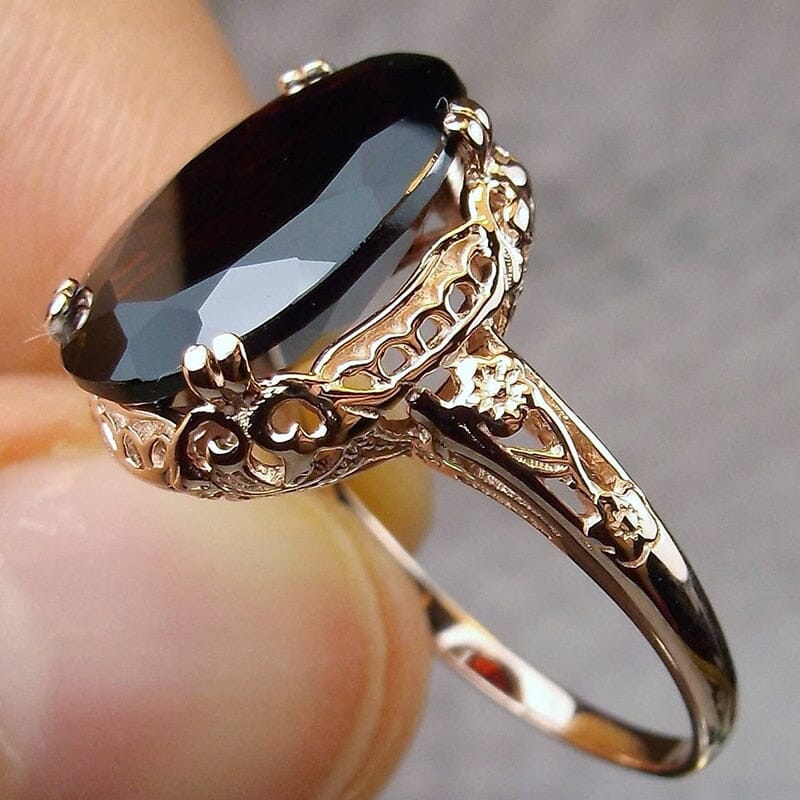 Romantic Carved Pattern Design Versatile RingRing