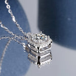 Luxury Princess Diamond Necklace - 925 Sterling SilverNecklace