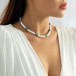 Ethnic Puka Shell Chain Choker NecklaceNecklace