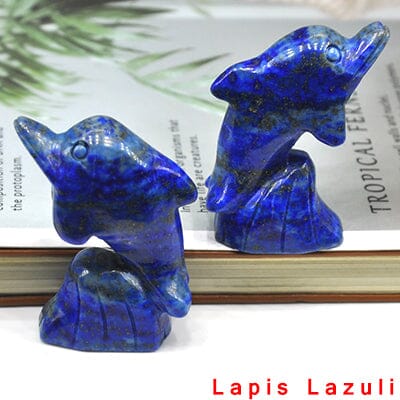 Dolphin Healing Crystal FigurineHealing Crystal1PCSLapis Lazuli