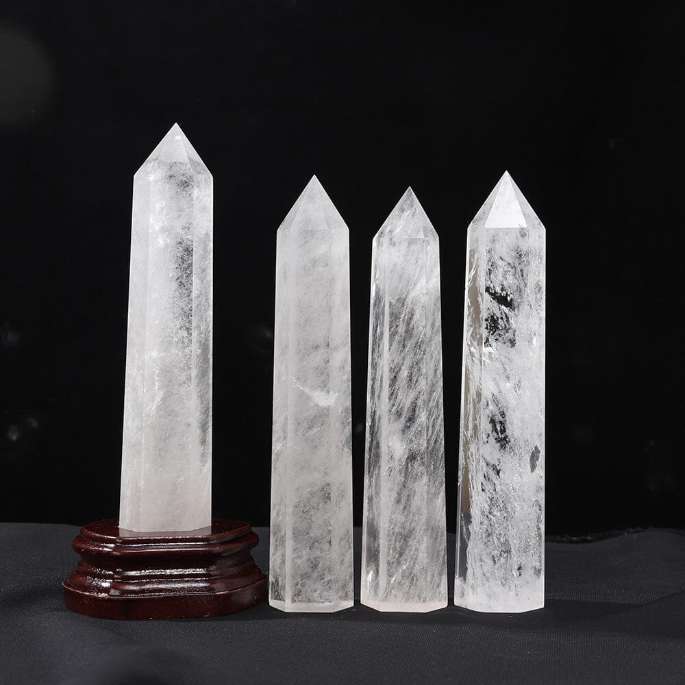 Natural Clear Quartz TowerHealing Crystal