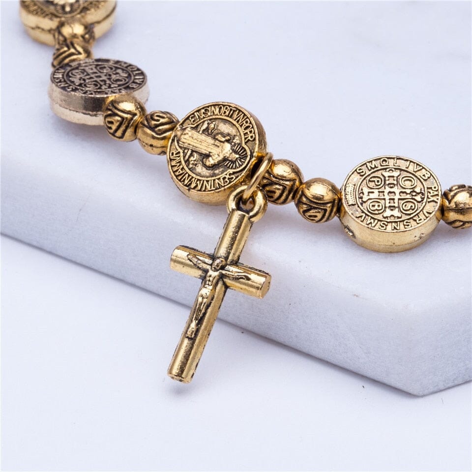 WWJD Rosary Jesus Cross BraceletBracelet