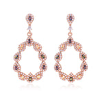 Stunning Fashion Colorful Crystal Drop Flash EarringsEarrings
