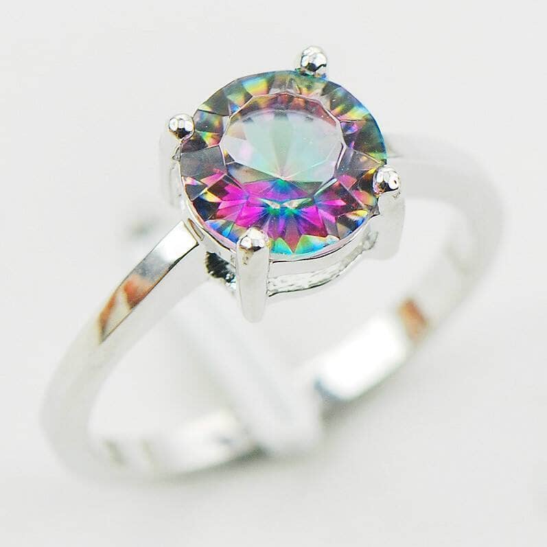 Rainbow Mystic Topaz RingRing