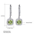 Genuine Peridot Long Drop EarringsEarrings